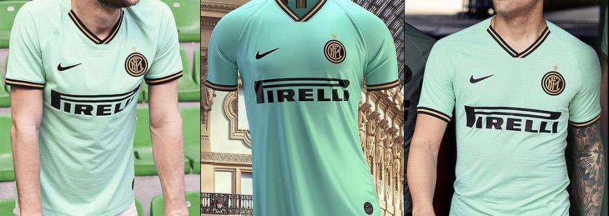 Inter Milan 19/20 Away Green Jersey Banner