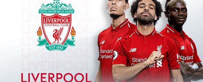 Liverpool Players flaunting their Home Red Jersey