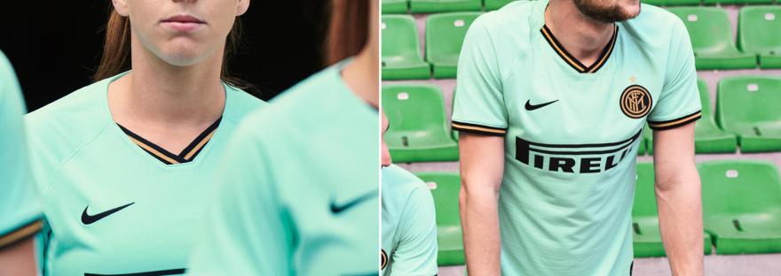 Inter Milan Green Football Shirt Banner