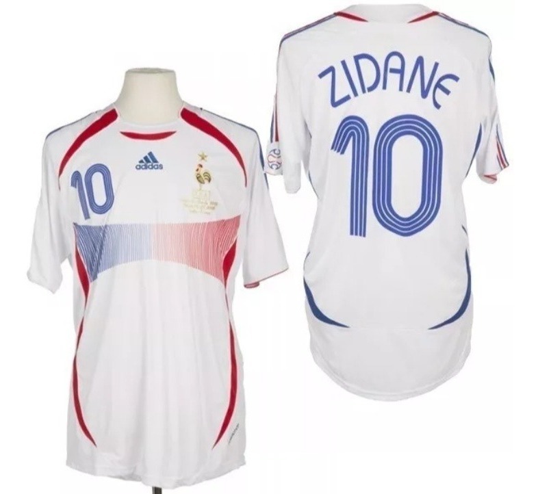 France 2006 World Cup Final Away Retro Shirt