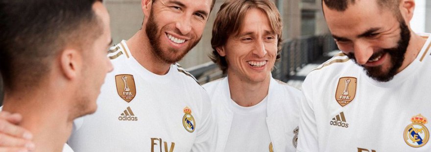 Star Players Wearing Real Madrid Home Shirts